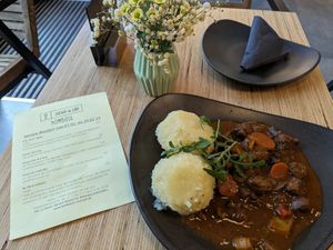 No meat Gulasch at Zucker and Zimt in Eisenach