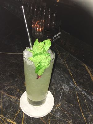 “Soft" cocktail  at Eleven Madison Park in New York City