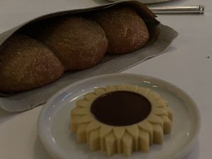 Bread and butter at Eleven Madison Park in New York City