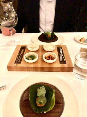 Celery root at Eleven Madison Park in New York City