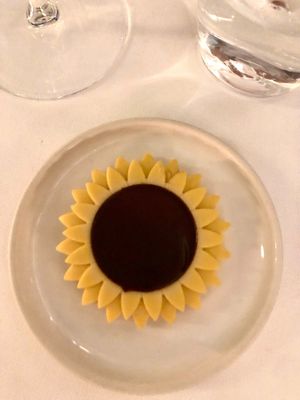 Sunflower butter!! at Eleven Madison Park in New York City
