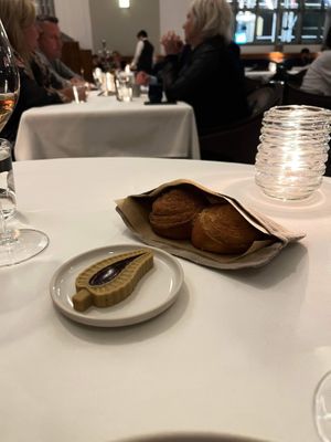 Bread & butter in an amazing way with mushroom  at Eleven Madison Park in New York City