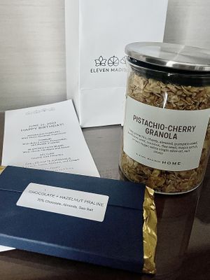 After dinner “gift"  at Eleven Madison Park in New York City