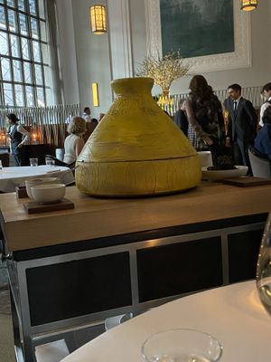 Steam contraption   at Eleven Madison Park in New York City