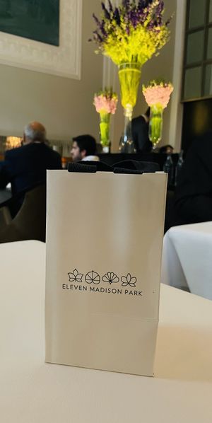   at Eleven Madison Park in New York City