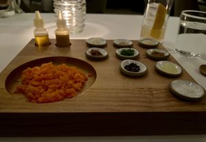 Carrot tartare  at Eleven Madison Park in New York City