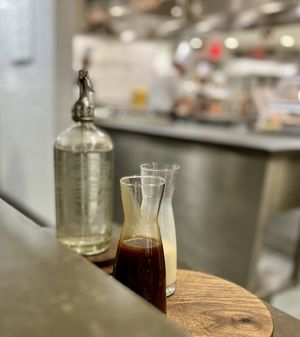 Espresso and crème  at Eleven Madison Park in New York City