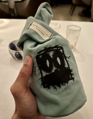 Granola favors  at Eleven Madison Park in New York City