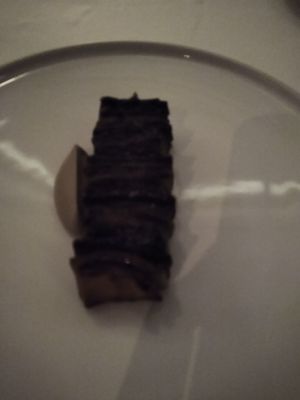 Mushroom dish at Eleven Madison Park in New York City