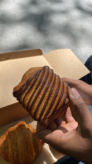 pastry from weekend pop up Bake It Nice - 2023  at Eleven Madison Park in New York City