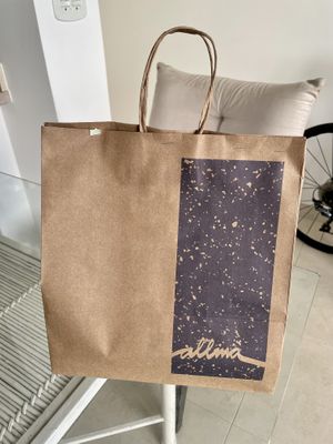 Nice delivery bag at Allma Restaurante - Maybe closed in Rio De Janeiro