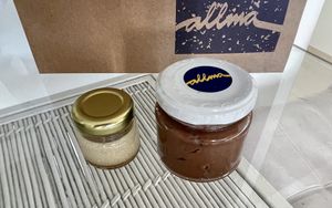 Chocolate mousse and little pudding as a gift  at Allma Restaurante - Maybe closed in Rio De Janeiro