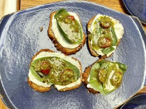 Bruschetta. Delicious  at Allma Restaurante - Maybe closed in Rio De Janeiro