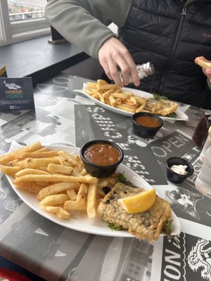   at Harbour Lights Fish & Chips in Falmouth