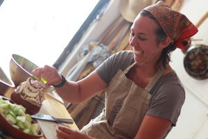 Our classes are wonderful with so much flavor and local plants. at Etnofood in Oaxaca