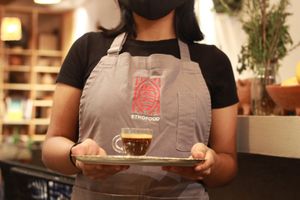 We have coffee and flavors of Oaxaca at Etnofood in Oaxaca