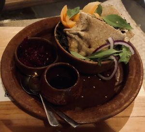 Empanada at Etnofood in Oaxaca