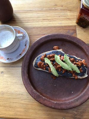 Oaxaqueno Toast at Etnofood in Oaxaca