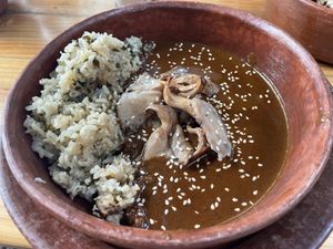 Mole made in their cooking class at Etnofood in Oaxaca