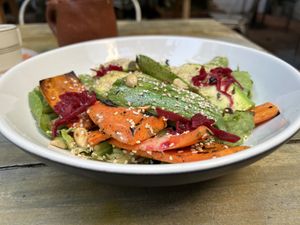 Hot saladz at Etnofood in Oaxaca