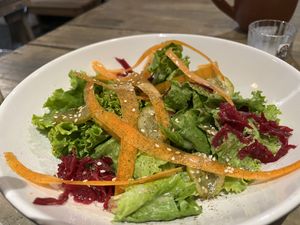 Normal salad  at Etnofood in Oaxaca