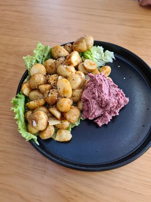Potatoes at Etnofood in Oaxaca