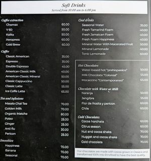 Menu 3 of 7, May 2023 at Etnofood in Oaxaca