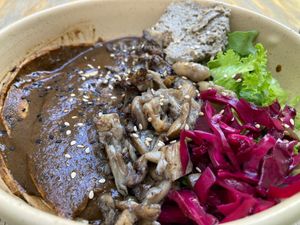 Mole bowl at Etnofood in Oaxaca