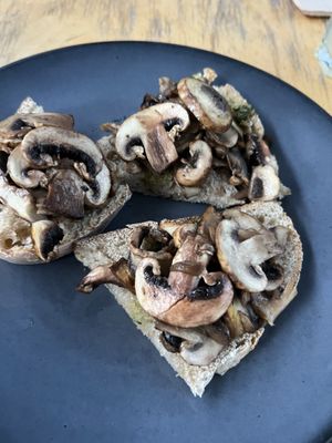 Mushroom tapas  at Etnofood in Oaxaca