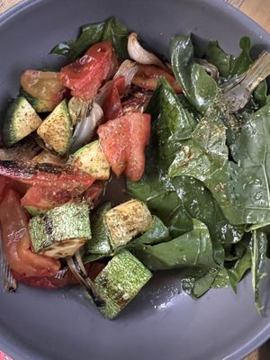 Zucchini salad  at Etnofood in Oaxaca