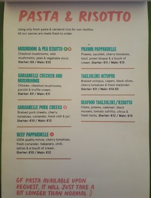 Menue at Zion in Wied Il-ghajn