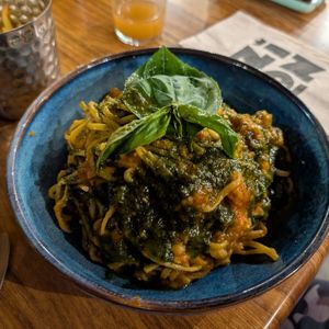 Vegan Pasta made with Love #Veganuary at Zion in Wied Il-ghajn