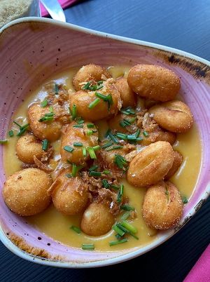 Loaded Gnocchi with 'Cheese 'Sauce at Pastan Bristol in Bristol
