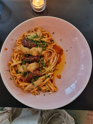 Formentera pasta at Pastan Bristol in Bristol