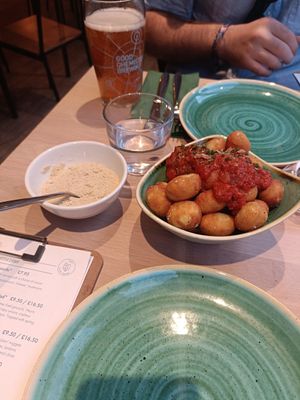 Loaded Gnocchi (with pomodoro) at Pastan Bristol in Bristol