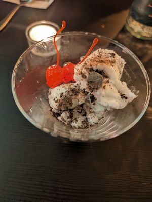 Stracciatella gelato at Pastan Bristol in Bristol