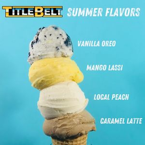 Summer at Title Belt Frozen Desserts in Charlotte