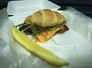 Bacon Egg and Cheese Croissant  at Subculture Vegan Deli & Provisions  in Albany