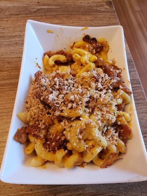 Best mac and cheese ever at Subculture Vegan Deli & Provisions  in Albany