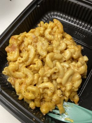 Best mac n cheese I’ve had (not original container) at Subculture Vegan Deli & Provisions  in Albany