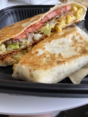 Vegan BuffMac Crunchwrap  at Subculture Vegan Deli & Provisions  in Albany
