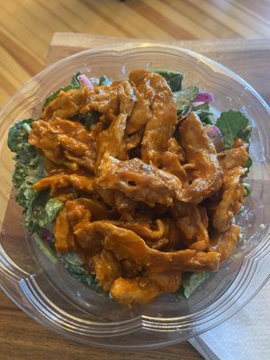 Buffalo Caesar salad   at Subculture Vegan Deli & Provisions  in Albany