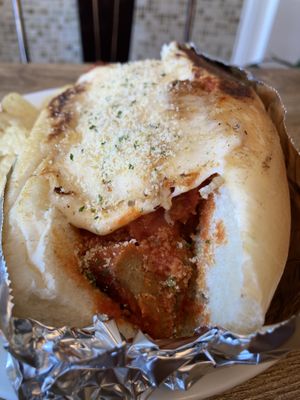 Chicken Parm Sandwich  at Subculture Vegan Deli & Provisions  in Albany