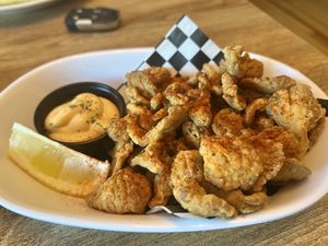 Southern fried shrooms  at Subculture Vegan Deli & Provisions  in Albany