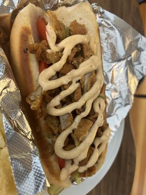 Mushroom po boy   at Subculture Vegan Deli & Provisions  in Albany