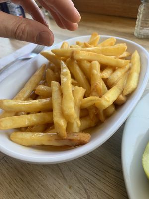Cheesy fries   at Subculture Vegan Deli & Provisions  in Albany