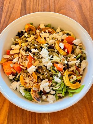 Harvest Salad

*Can be made Vegan* at Green Seed Market in Denver