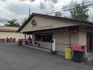 Fries stand at Knoebels - Famous French Fries in Elysburg