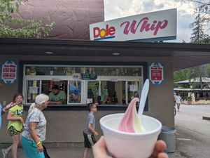Strawberry and Lime Twist baby size $2 at Knoebels - Dole Whips in Elysburg
