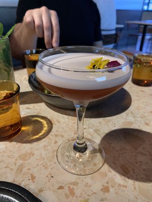 Elderflower plum gimlet  at Yeah Boy in Windsor